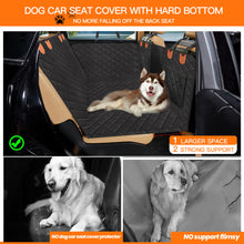 Load image into Gallery viewer, LFC PETS Dog Car Seat Cover for Back Seat, Back Seat Extender for Dogs-Large Space with Hard Bottom, Waterproof Dog Car Hammock for Pet Travel
