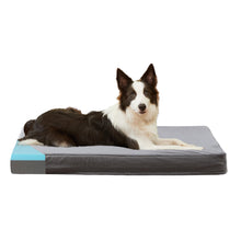 Load image into Gallery viewer, LFC PETS Memory Foam Orthopedic Dog Bed for Medium, Large Dogs with Cooling Gel, Washable Dog Crate Mat, Removable Cover &amp; Waterproof Lining
