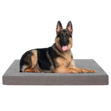 Load image into Gallery viewer, LFC PETS Memory Foam Orthopedic Dog Bed for Medium, Large Dogs with Cooling Gel, Washable Dog Crate Mat, Removable Cover &amp; Waterproof Lining
