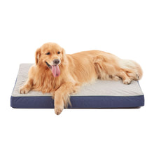 Load image into Gallery viewer, LFC PETS Orthopedic Memory Foam Dog Bed for Medium Large Dogs,Cooling Gel ,Waterproof Inner &amp; Removable and Machine Washable Cover, Thick Egg Crate Foam Dog Bed with Non-Slip Bottom
