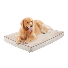 Load image into Gallery viewer, LFC PETS Memory Foam Orthopedic Dog Bed for Medium, Large Dogs with Cooling Gel, Washable Dog Crate Mat, Removable Cover &amp; Waterproof Lining
