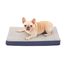 Load image into Gallery viewer, LFC PETS Orthopedic Memory Foam Dog Bed for Medium Large Dogs,Cooling Gel ,Waterproof Inner &amp; Removable and Machine Washable Cover, Thick Egg Crate Foam Dog Bed with Non-Slip Bottom
