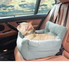 Load image into Gallery viewer, LFC PETS Puppy Car Seat, Dog Booster Seats for Small Dogs, Pet Car Seats for Dogs Under 30 Pounds with 2 Removable Cool &amp; Warm Mat, Storage Pocket, Clip-On Safety Leash
