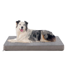 Load image into Gallery viewer, LFC PETS Memory Foam Orthopedic Dog Bed for Medium, Large Dogs with Cooling Gel, Washable Dog Crate Mat, Removable Cover &amp; Waterproof Lining
