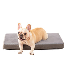 Load image into Gallery viewer, LFC PETS Memory Foam Orthopedic Dog Bed for Medium, Large Dogs with Cooling Gel, Washable Dog Crate Mat, Removable Cover &amp; Waterproof Lining
