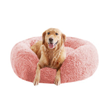 Load image into Gallery viewer, LFC PETS Calming Dog Bed Anti-Anxiety Donut Dog Beds for Small Medium Large Dogs, Washable Plush Fluffy Indoor Cat Kitten Round Cuddler Cushion (24”30”36” inch)
